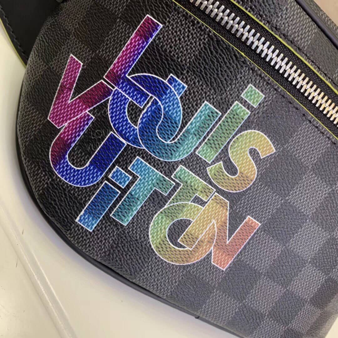 L0vis Vvtt0n Damier Graphite Print Belt Bag Replica N40276