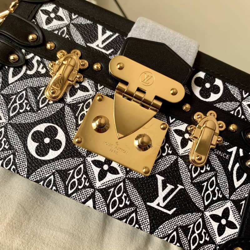 L0vis Vvtt0n Since 1854 Petite Malle Replica Bag Black M57212