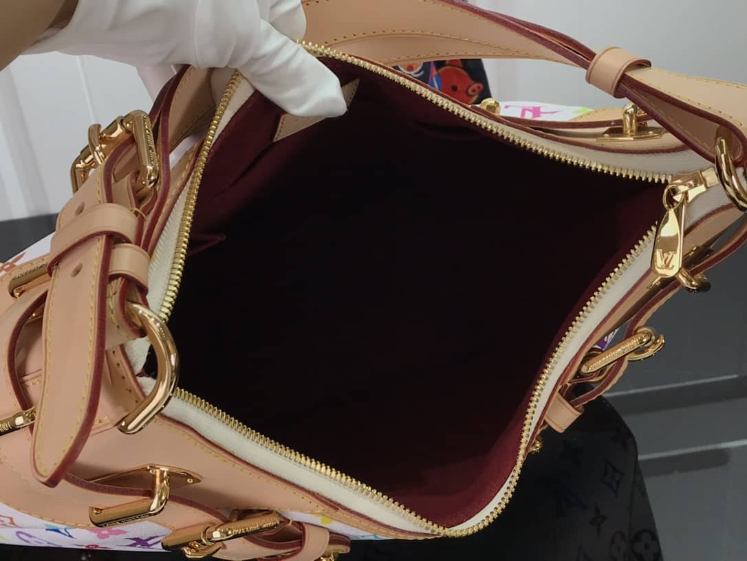 L0vis Vvtt0n Monogram Multi Color Greta Shoulder Bag Replica White M40196