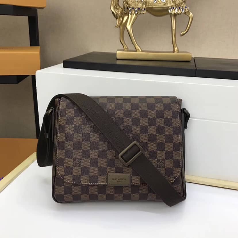 L0vis Vvtt0n Damier Ebene Macassar Replica Shoulder Bag M41213