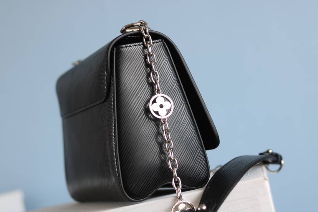 L0vis Vvtt0n Textured Epi Leather Twist Series Bag