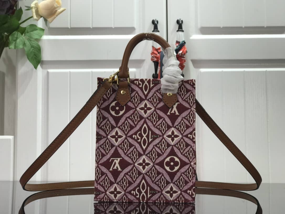 L0vis Vvtt0n Monogram Petit Sac Plat 2Way Replica Shoulder Bag Red M69442