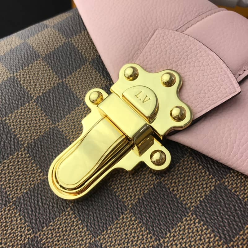 L0vis Vvtt0n Damier Ebene Clapton Replica Backpack Pink N42262