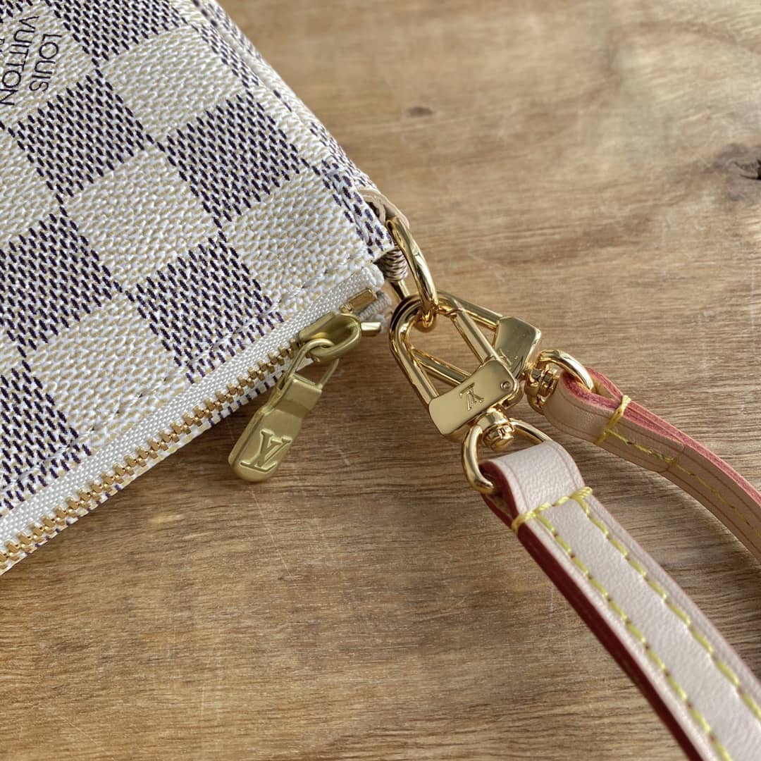 L0vis Vvtt0n Pochette Dupe Damier Azur  Accessories M51980 Gray