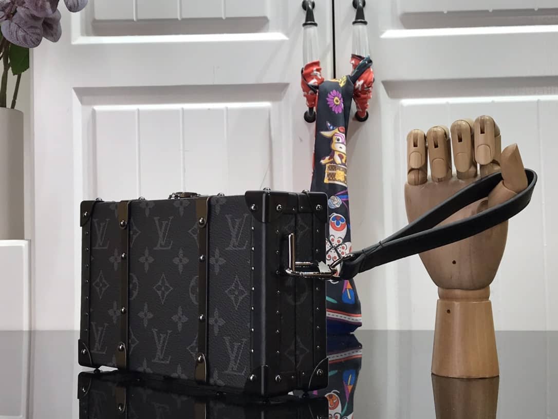 L0vis Vvtt0n Trunk Monogram Eclipse Replica Bag Black M20249