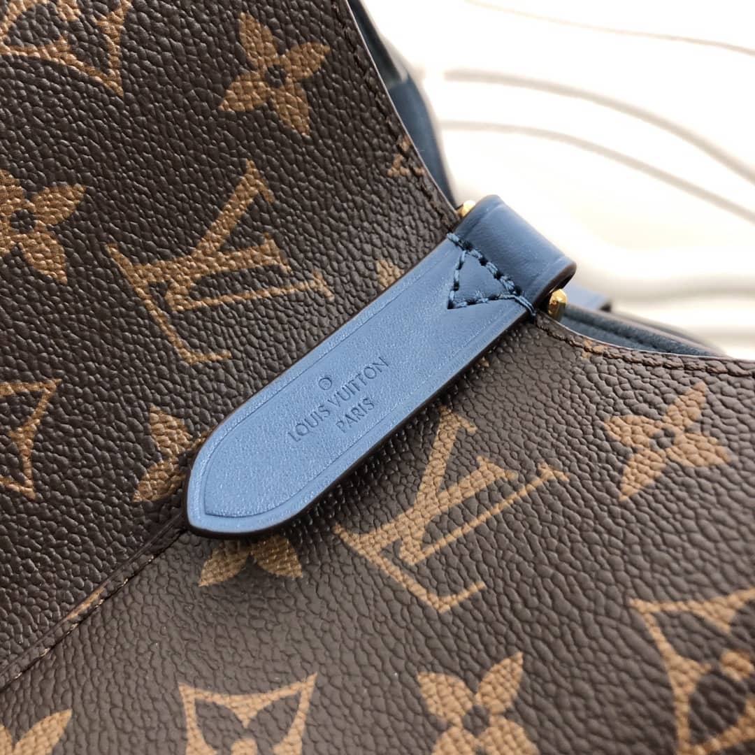 L0vis Vvtt0n Neonoe Replica Bucket Bag Brown Blue M44020