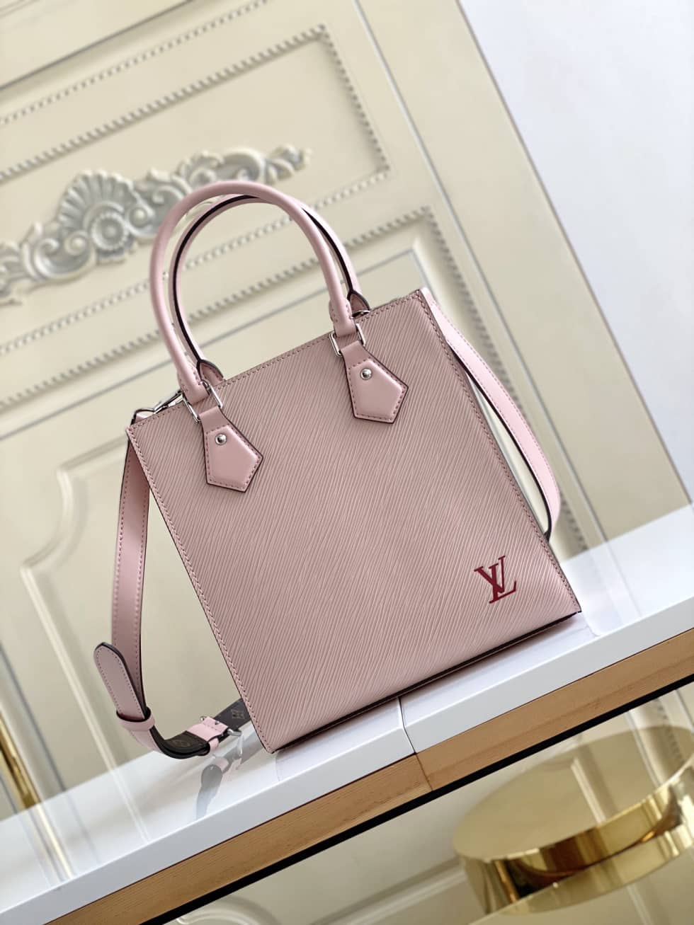 L0vis Vvtt0n Sac Plat BB Pink M58659 Replica Shoulder Bag