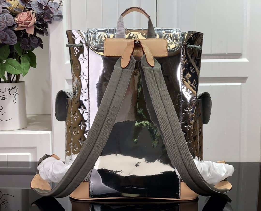LV Backpack Replica Christopher PM Monogram Macassar M41379