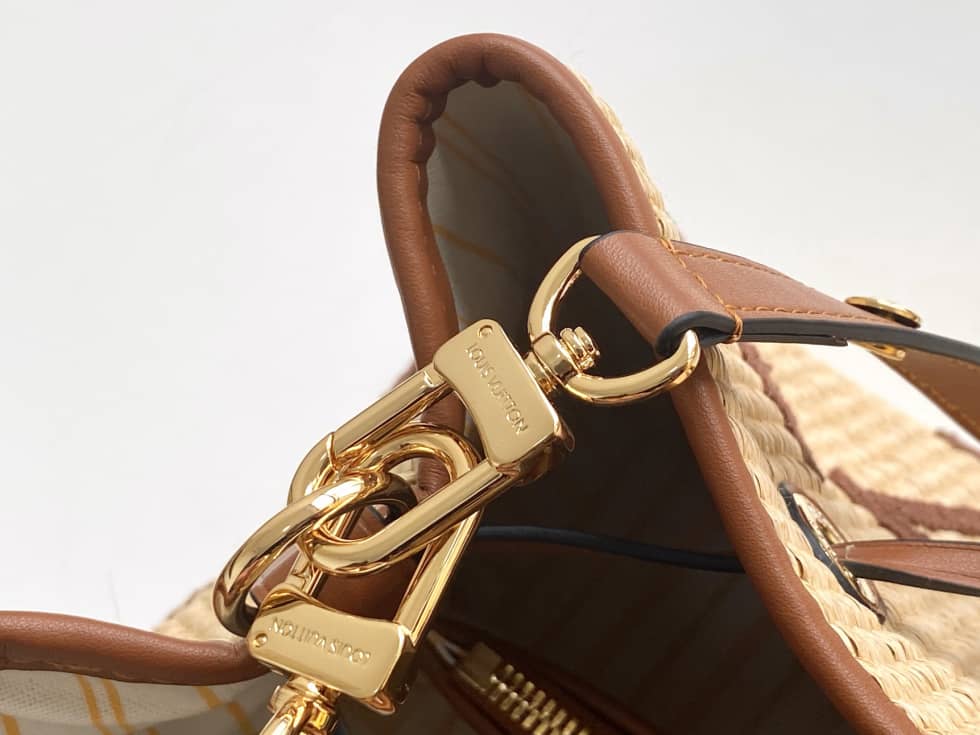 L0vis Vvtt0n NONO MM Apricot M57704 Replica Bucket Bag