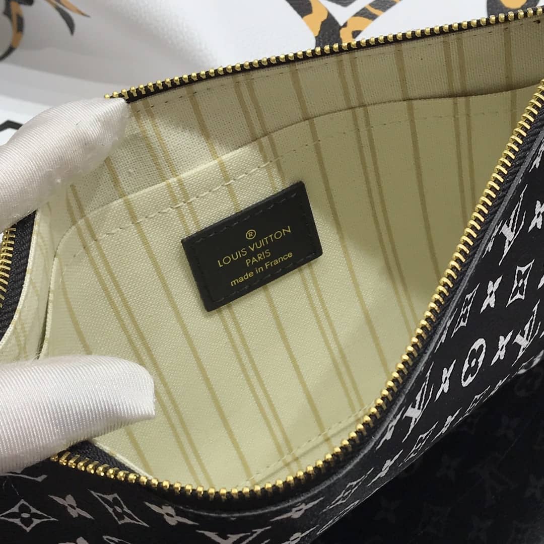 L0vis Vvtt0n Monogram Canvas Neverfull MM Bag Replica White M41177