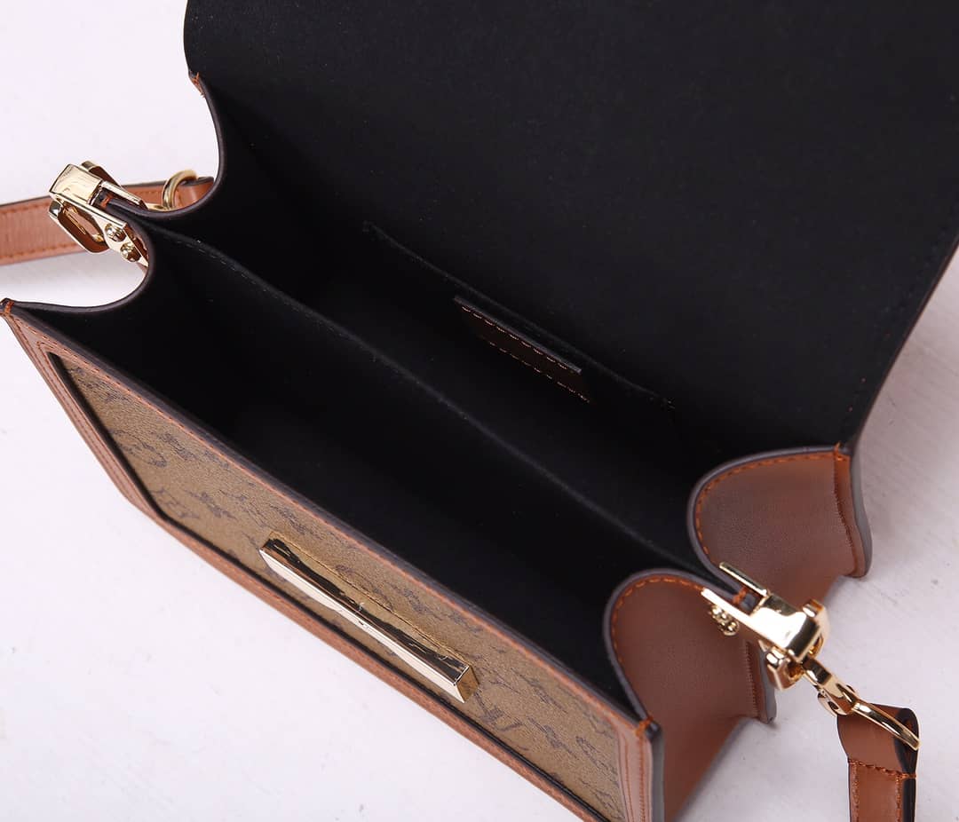 L0vis Vvtt0n Dauphine Mini Monogram Replica Crossbody Bag Brown M44580