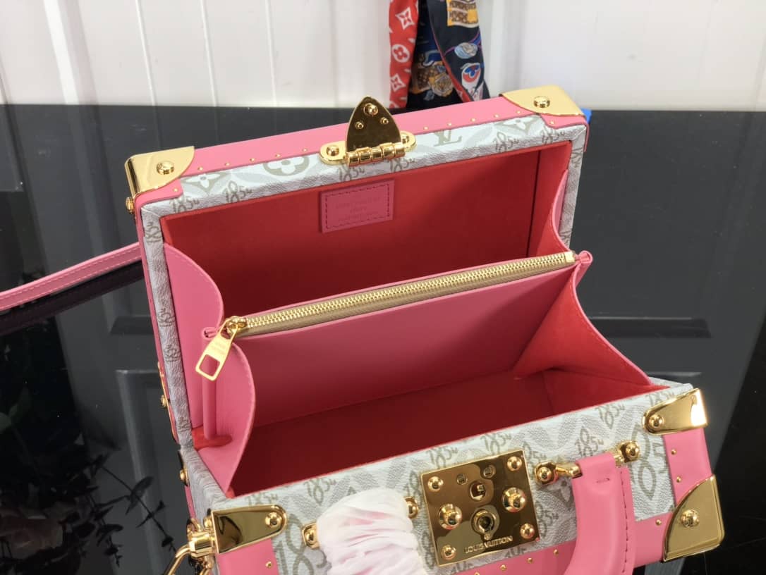 L0vis Vvtt0n Valisette Tresor Monogram Canvas Replica Box Gray M45675