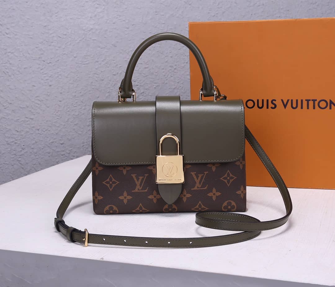 L0vis Vvtt0n Locky BB 2way Replica Shoulder Bag Green M44141