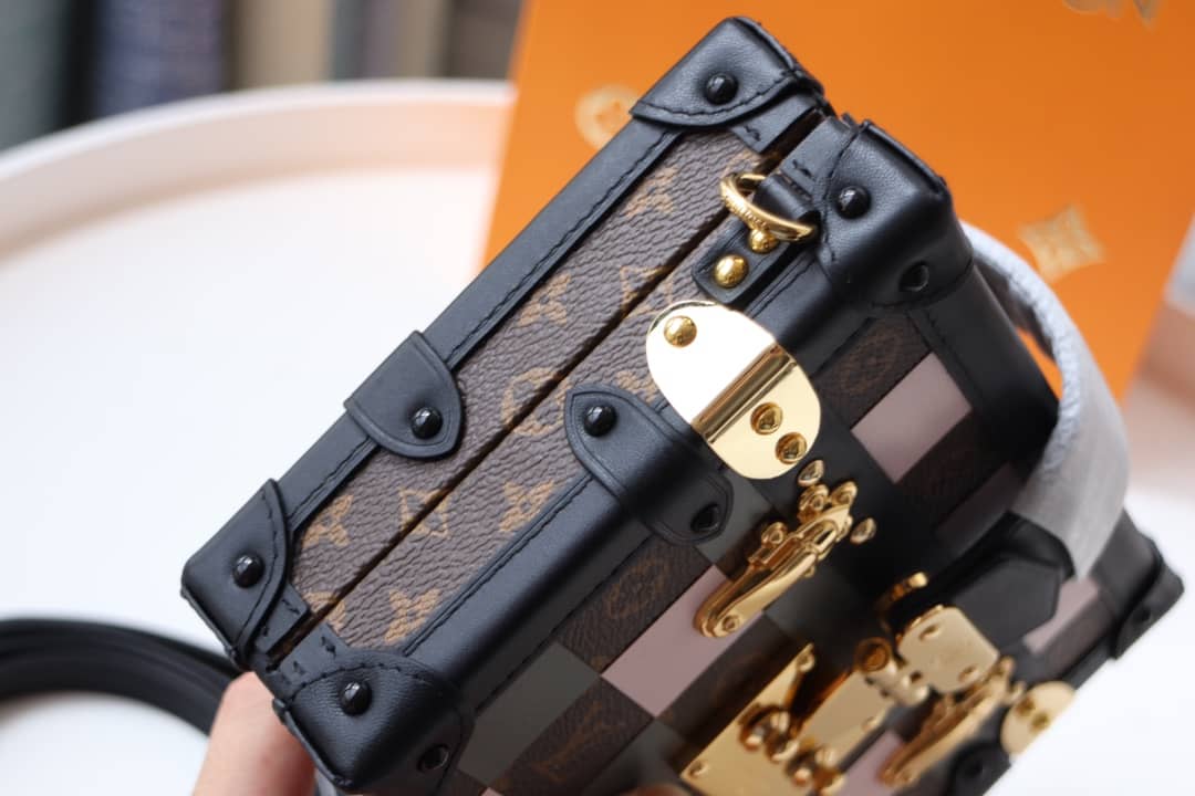 L0vis Vvtt0n Petite Malle Monogram Canvas Replica Bag Green M40273