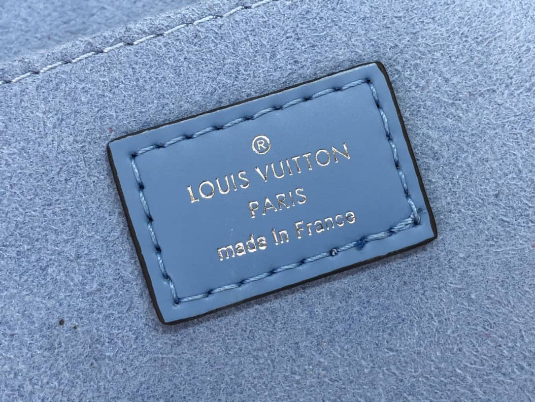 L0vis Vvtt0n Petit Sac Plat Flat Shoulder Bag Replica Blue M80169