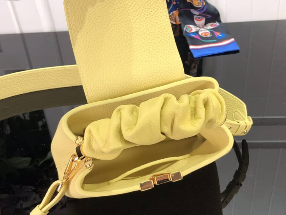L0vis Vvtt0n Capucines Mini Yellow M58586 Replica Shoulder Bag