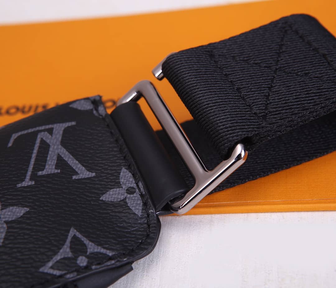 LV Bum Bag Dupe Monogram Eclipse Waist Pouch hip body M42906(ColaReps)
