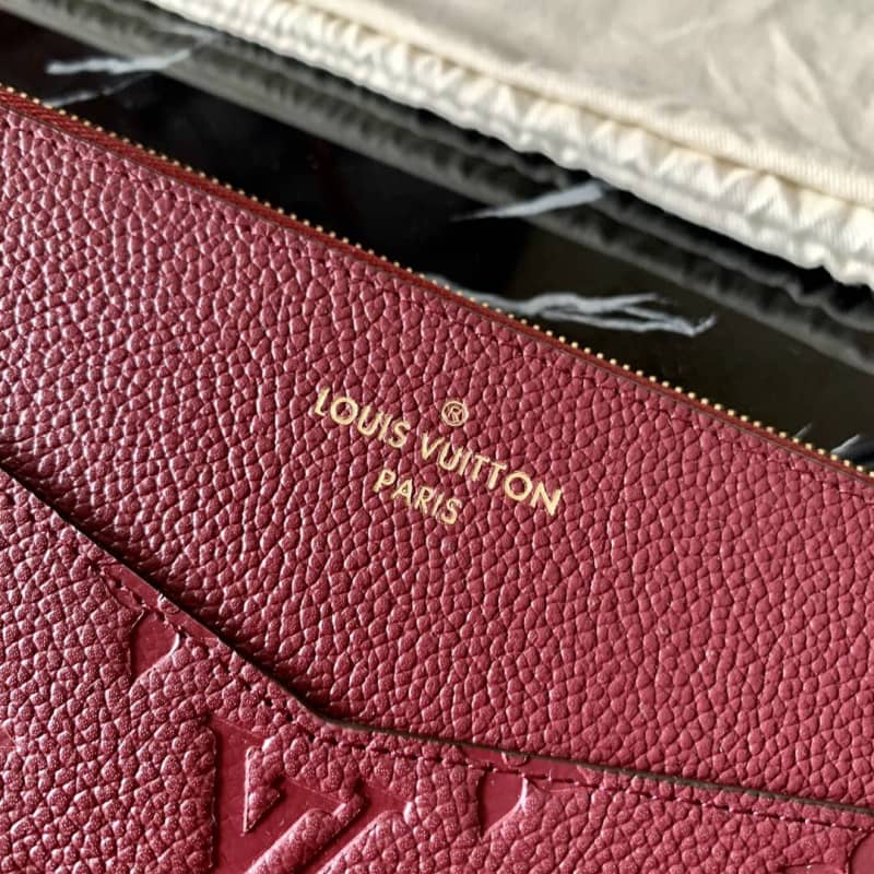 L0vis Vvtt0n Pochette Melanie MM Monogram Empreinte Replica Clutch Purple M68705