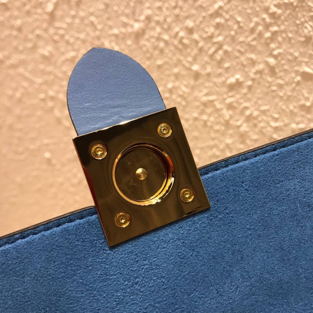 L0vis Vvtt0n Monogram Canvas Locky BB Bag Replica Blue M44321