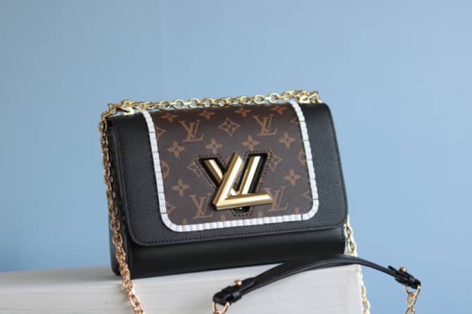 L0vis Vvtt0n Textured Epi Leather Twist Series Bag