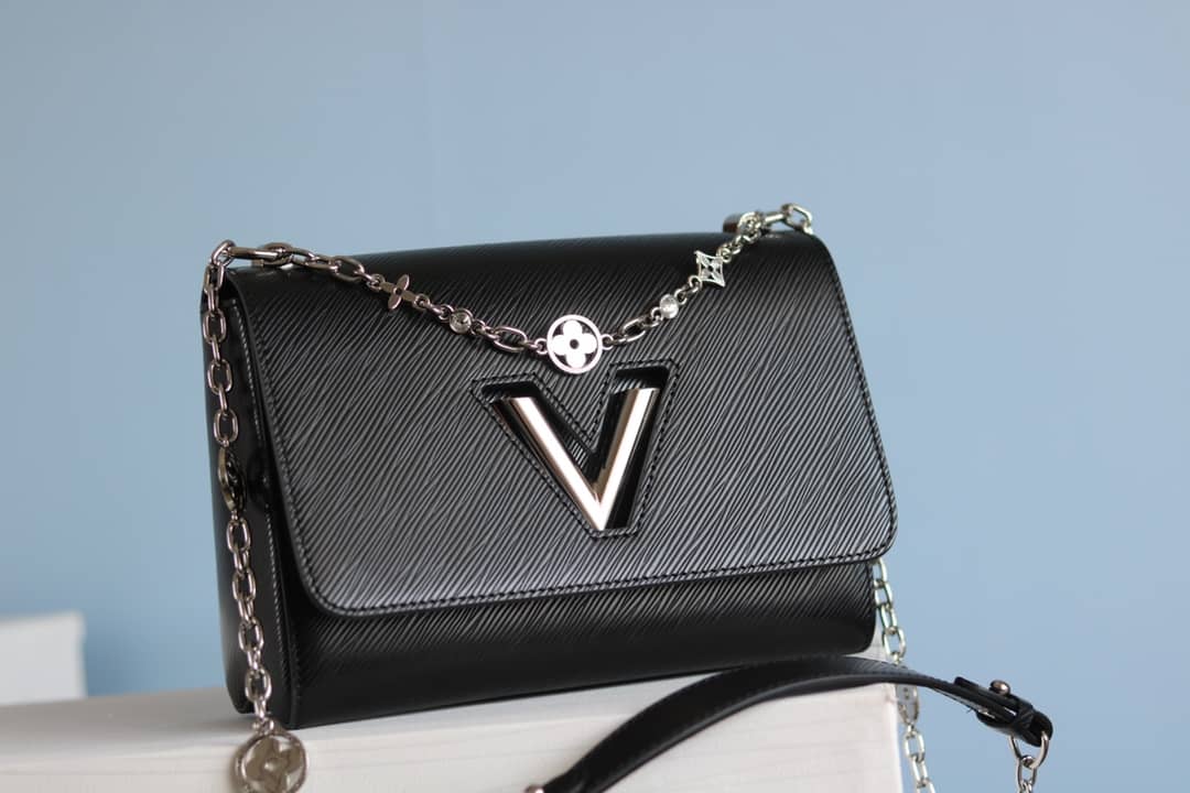 L0vis Vvtt0n Textured Epi Leather Twist Series Bag