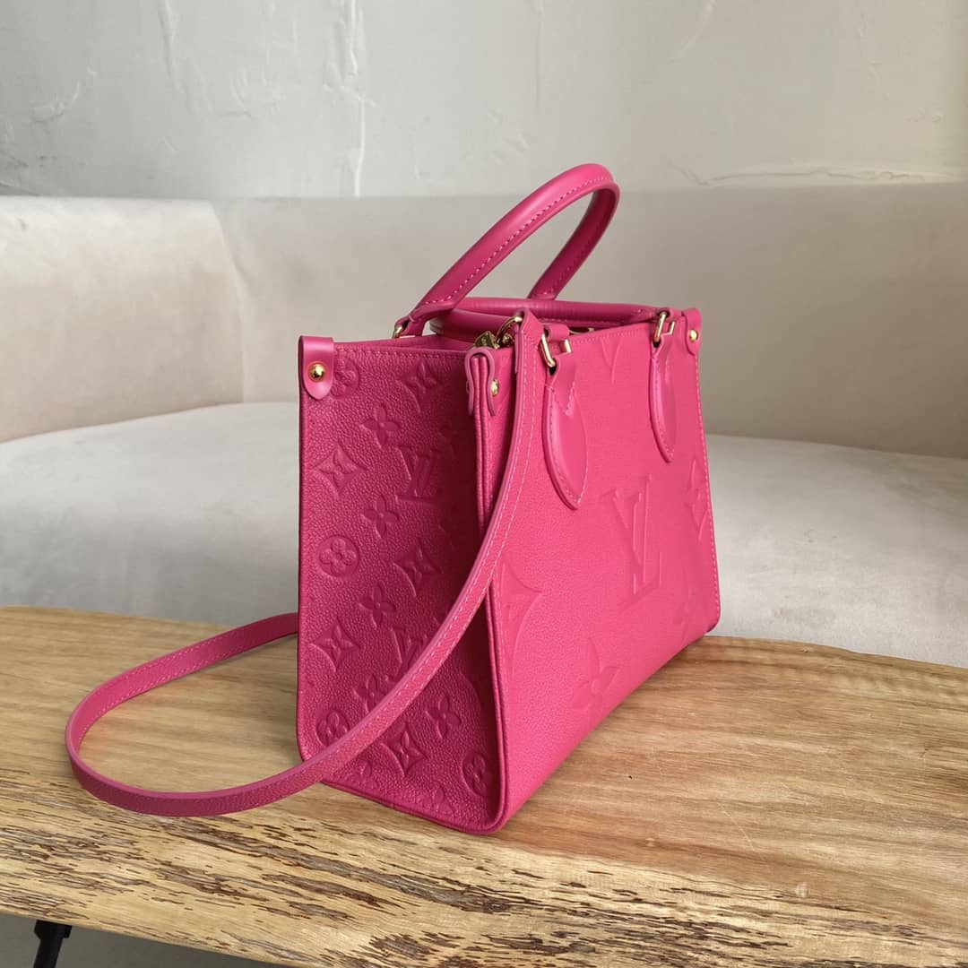 L0vis Vvtt0n Mini Onthego Tote Replica Pink M45560