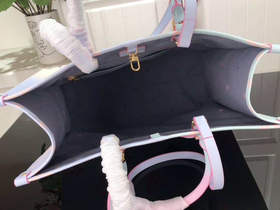 L0vis Vvtt0n Onthego GM Sunrise Pastel M46076 Replica Tote