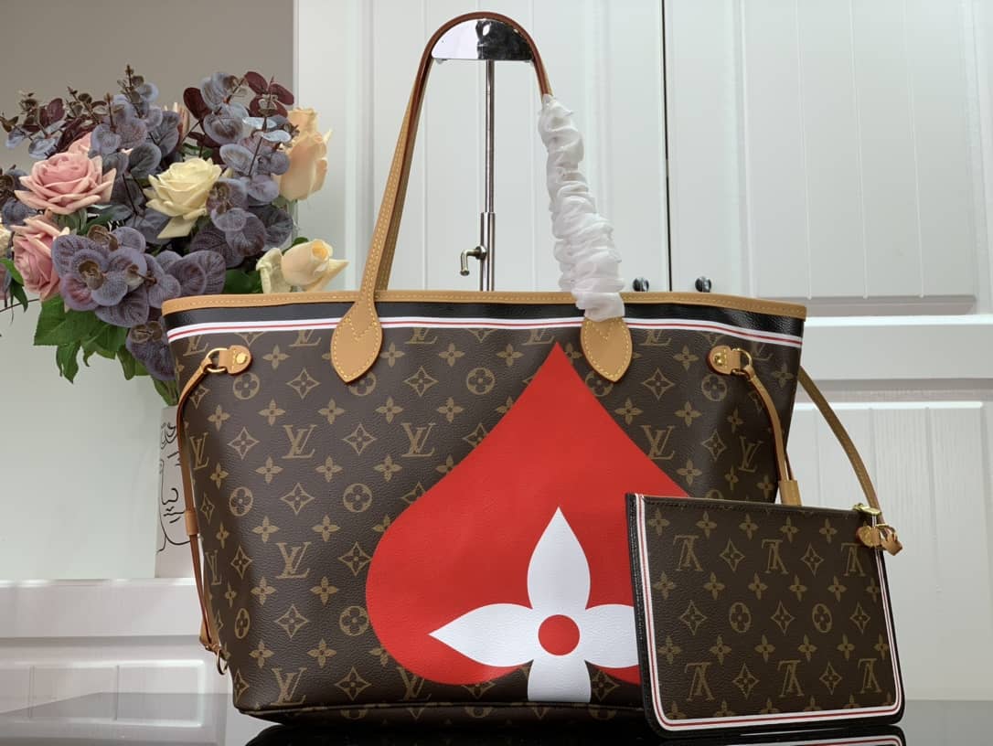 L0vis Vvtt0n Monogram Game On Neverfull MM Tote Replica M57452