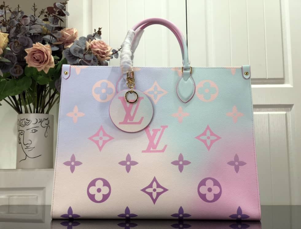 L0vis Vvtt0n Onthego GM Sunrise Pastel M46076 Replica Tote