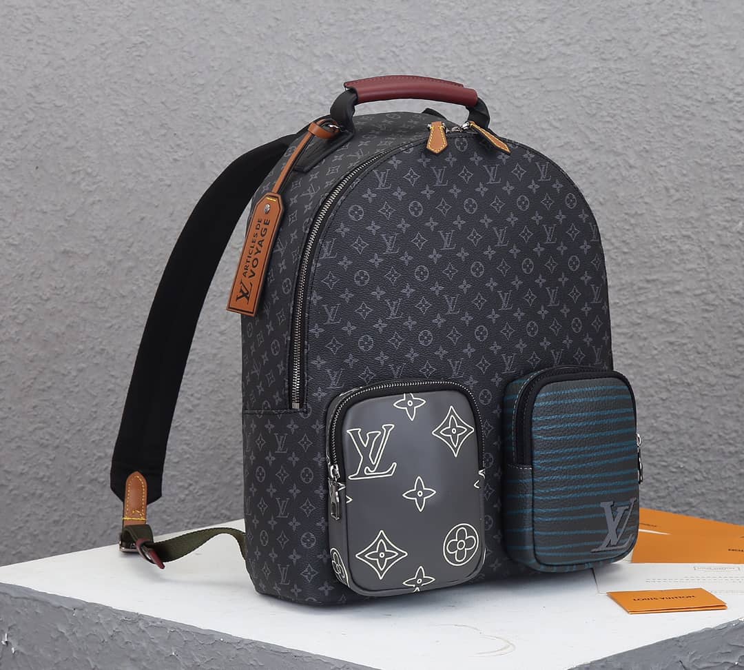 L0vis Vvtt0n Monogram Eclipse Multipocket Black M45455 Replica Backpack
