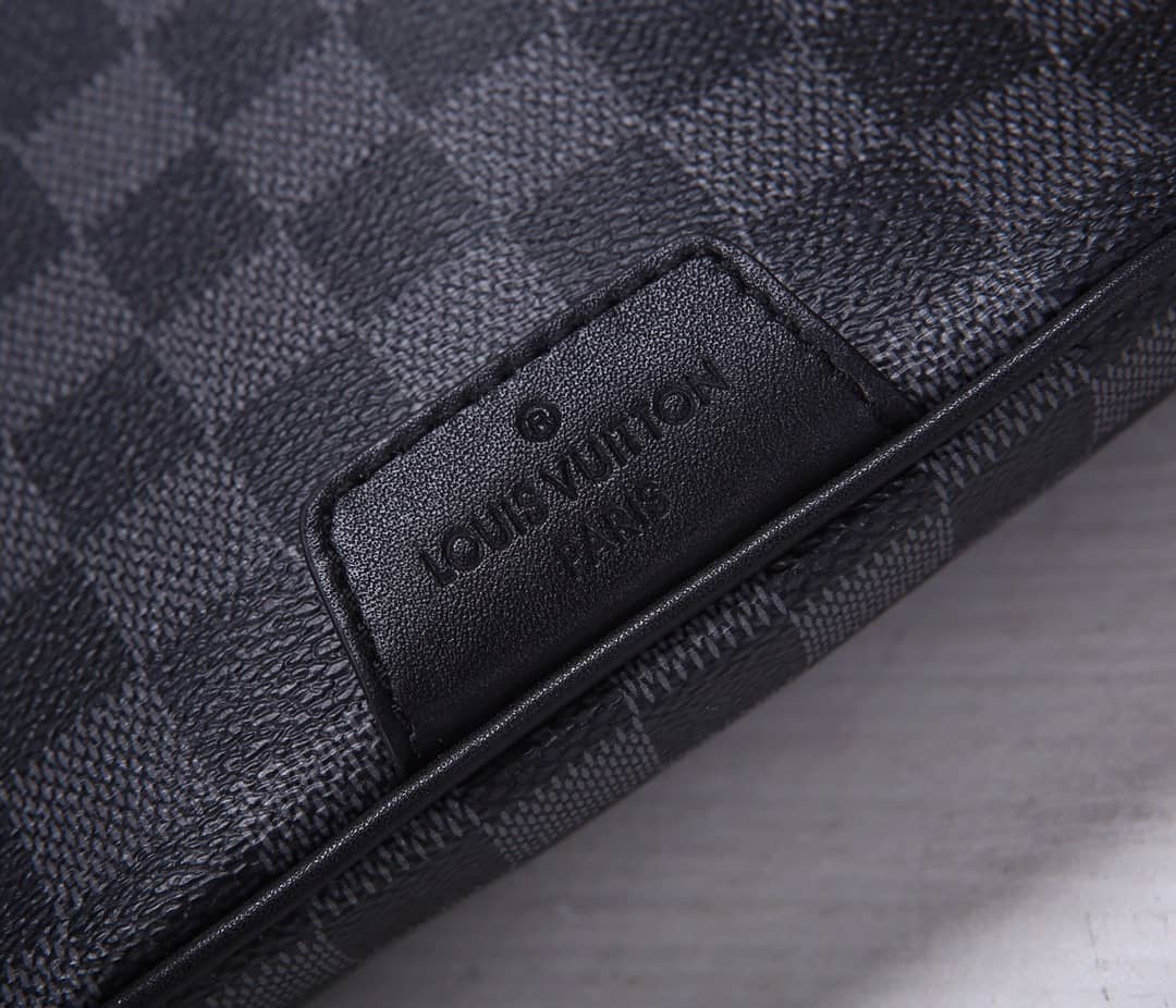 LV Bum Bag Dupe Discovery Damier Graphite Canvas N40187