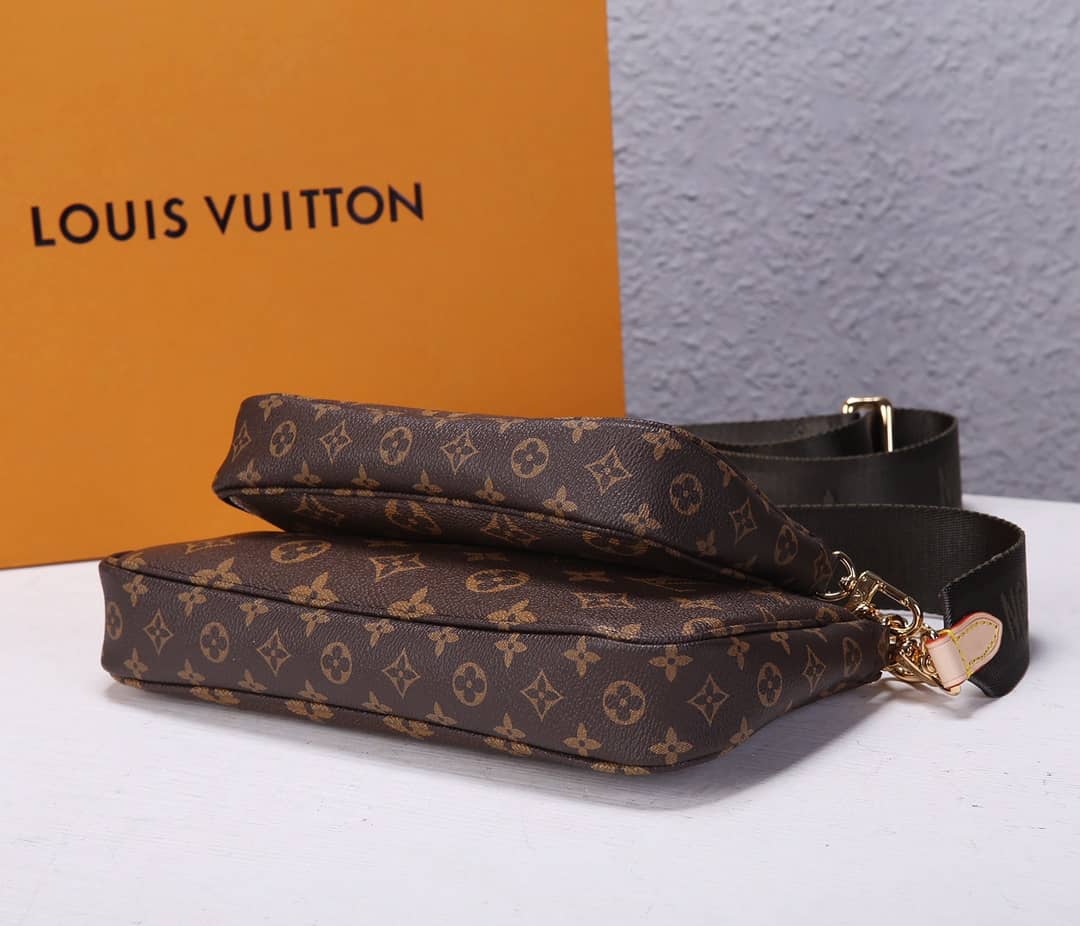 L0vis Vvtt0n Multi Pochette Accessoires Replica Crossbody Bag Black M44840