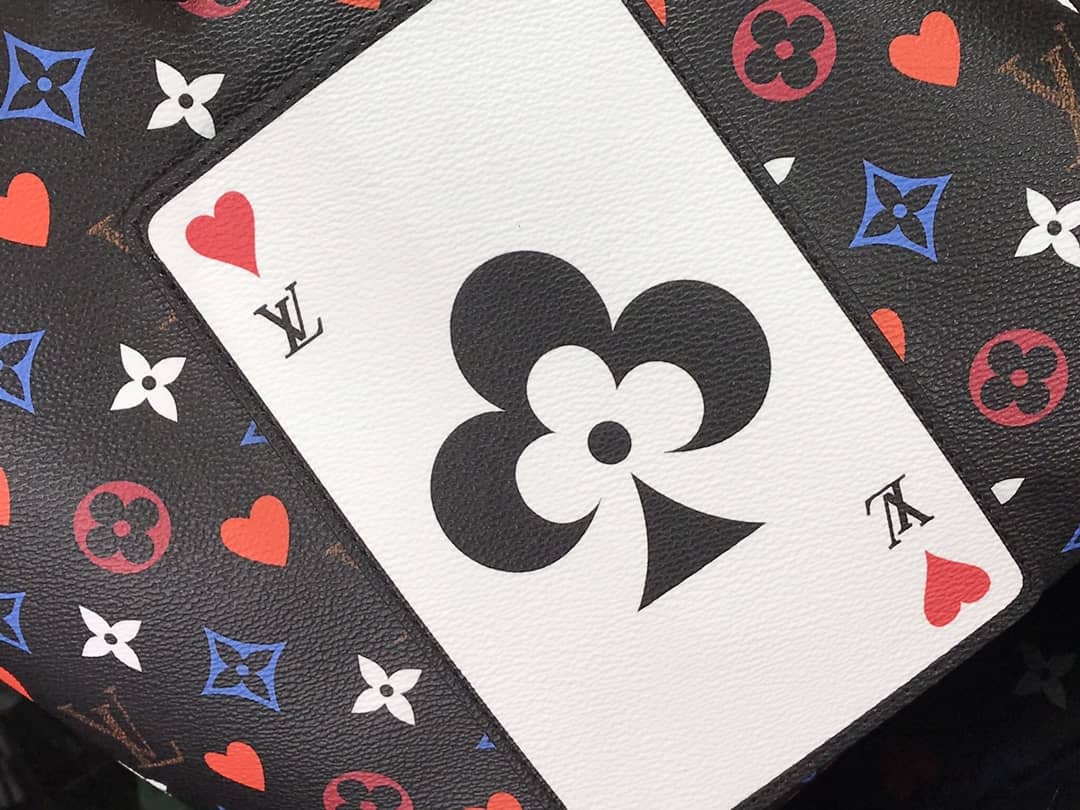 L0vis Vvtt0n Game On Neverfull MM Tote Replica Black M57462