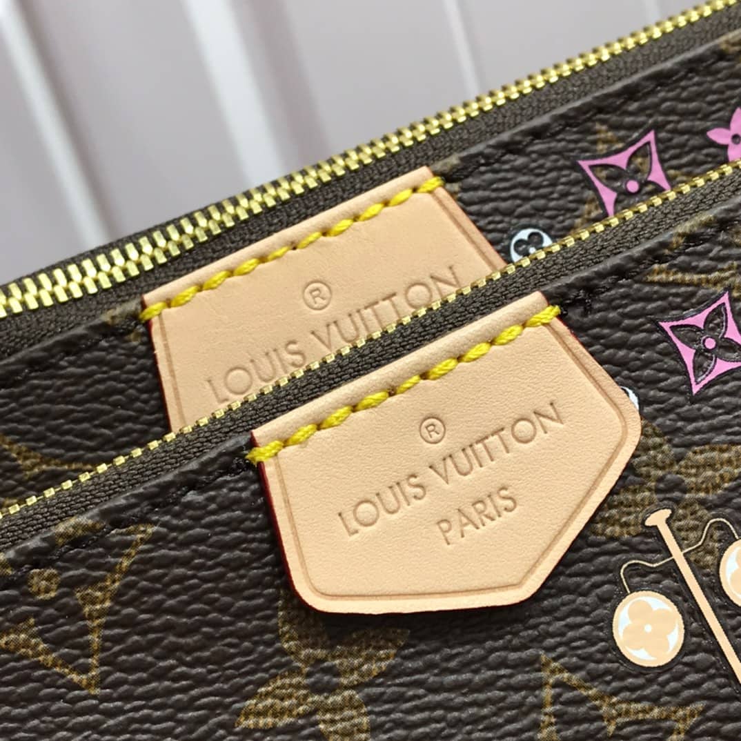 L0vis Vvtt0n Monogram Canvas Multi Pochette Replica Brown M44823