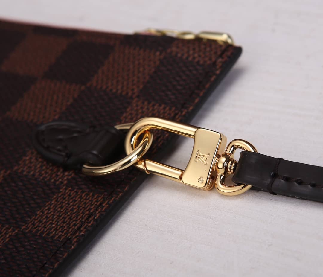 L0vis Vvtt0n Neverfull MM Damier Ebene Tote Replica Pink N41358