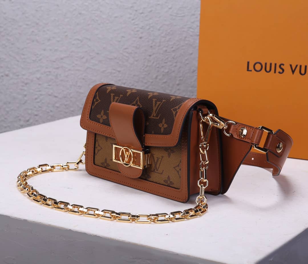 LV Bum Bag Dupe Monogram Reverse Dauphine M44586(ColaReps)