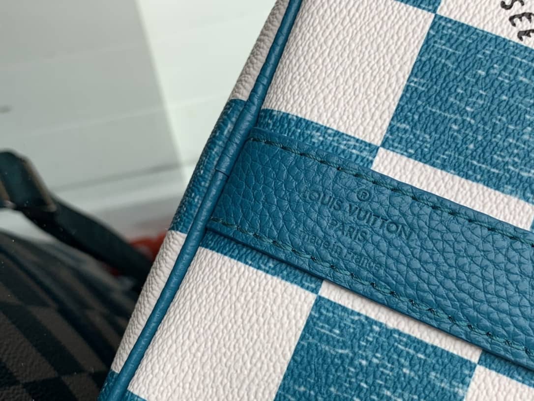 L0vis Vvtt0n Keepall Bandoulière 45 Virgil Abloh Bag Replica Green N80404