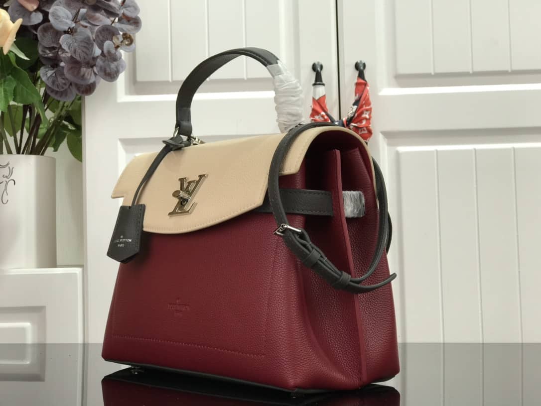 L0vis Vvtt0n Lock Me Ever 2Way Bag Replica Red M52787