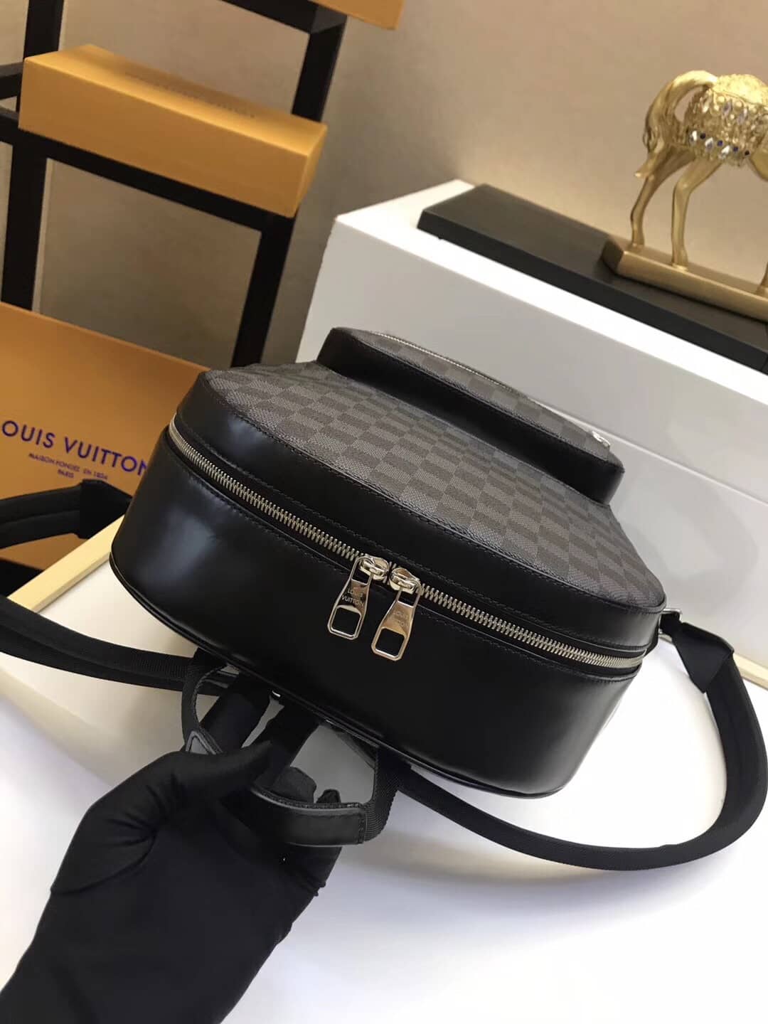 L0vis Vvtt0n Damier Graphite Josh Replica Backpack N41473