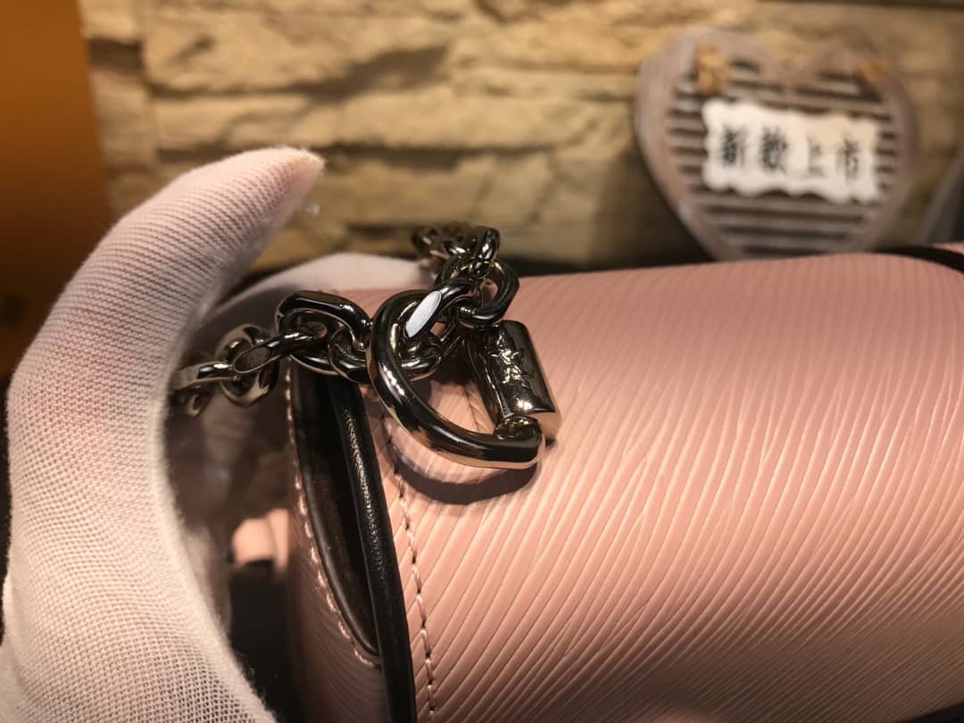 L0vis Vvtt0n Replica Bags Twist PM Epi Leather Replicas Handbag Pink