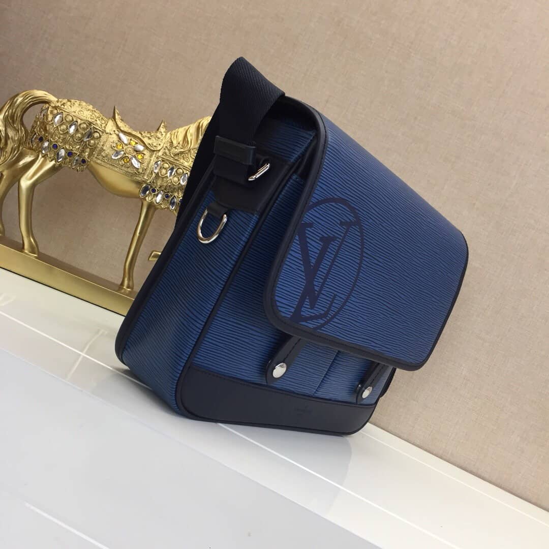 L0vis Vvtt0n Epi Downtown PM Messenger Bag Replica Blue M53492