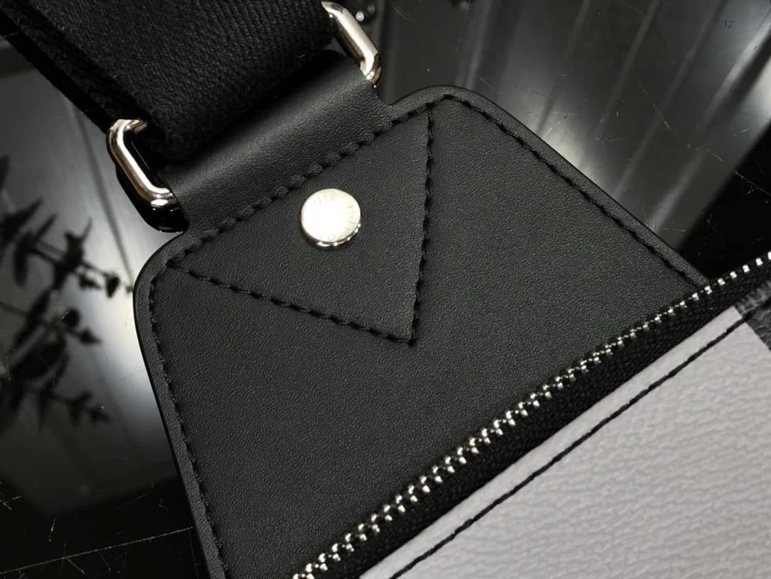 L0vis Vvtt0n Damier Graphite Mens Avenue Replica Sling Bag  Black Gray N40403