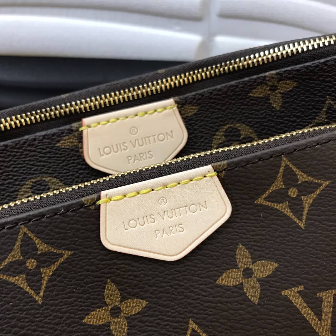 L0vis Vvtt0n Monogram Canvas Multi Pochette Replica Green M44823