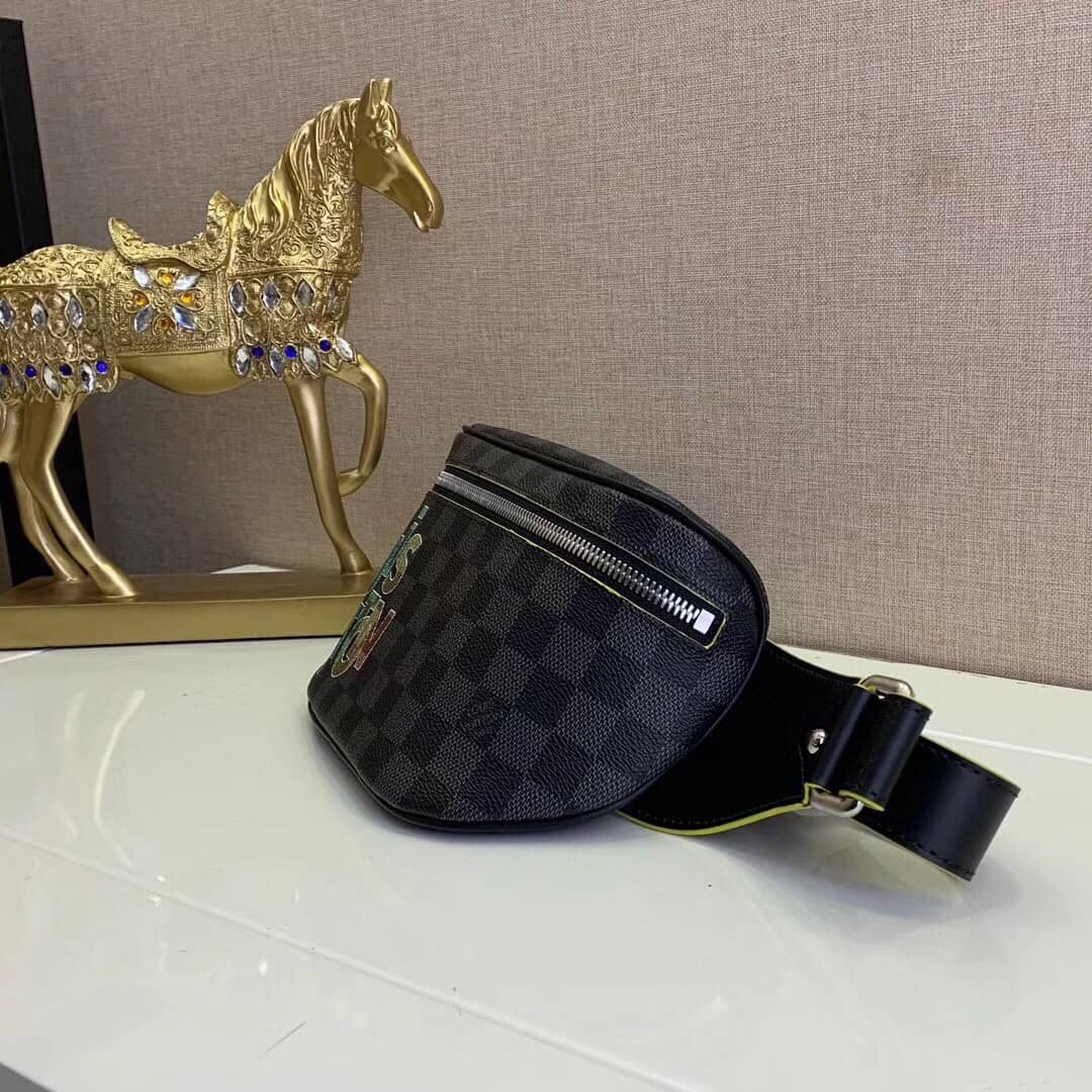 L0vis Vvtt0n Damier Graphite Print Belt Bag Replica N40276