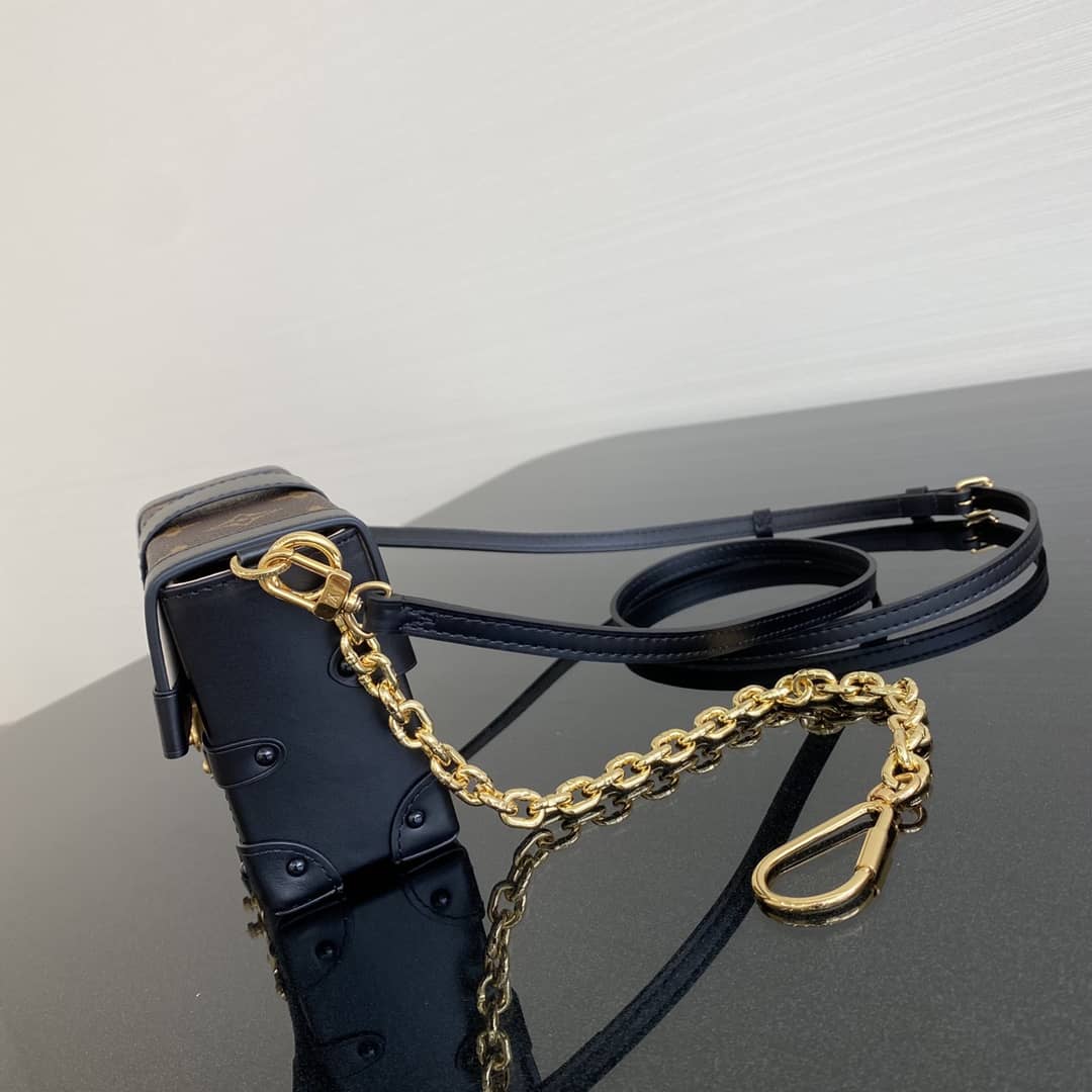 L0vis Vvtt0n Mini Trunk Monogram Canvas Key Chain Replica Bag 44188M