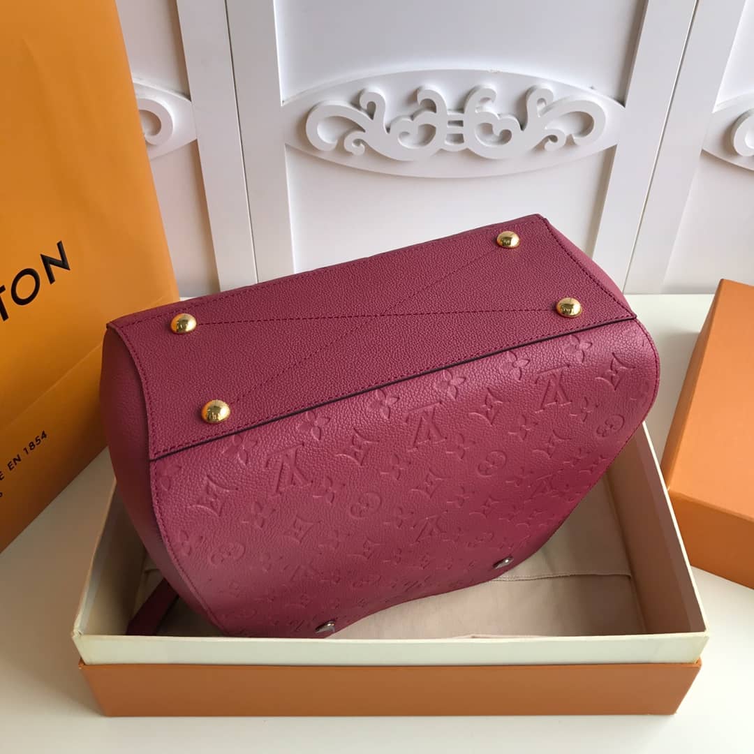 L0vis Vvtt0n Monogram Montaigne MM Shoulder Bag Replica Red M41048