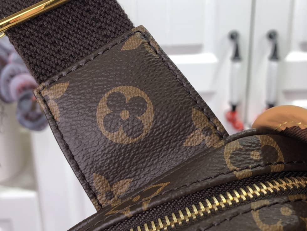 L0vis Vvtt0n Bosphore Canvas Brown M40108 Replica Belt Bag