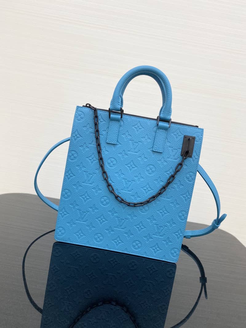 L0vis Vvtt0n Sac Plat Messenger Bag Replica Blue M55891