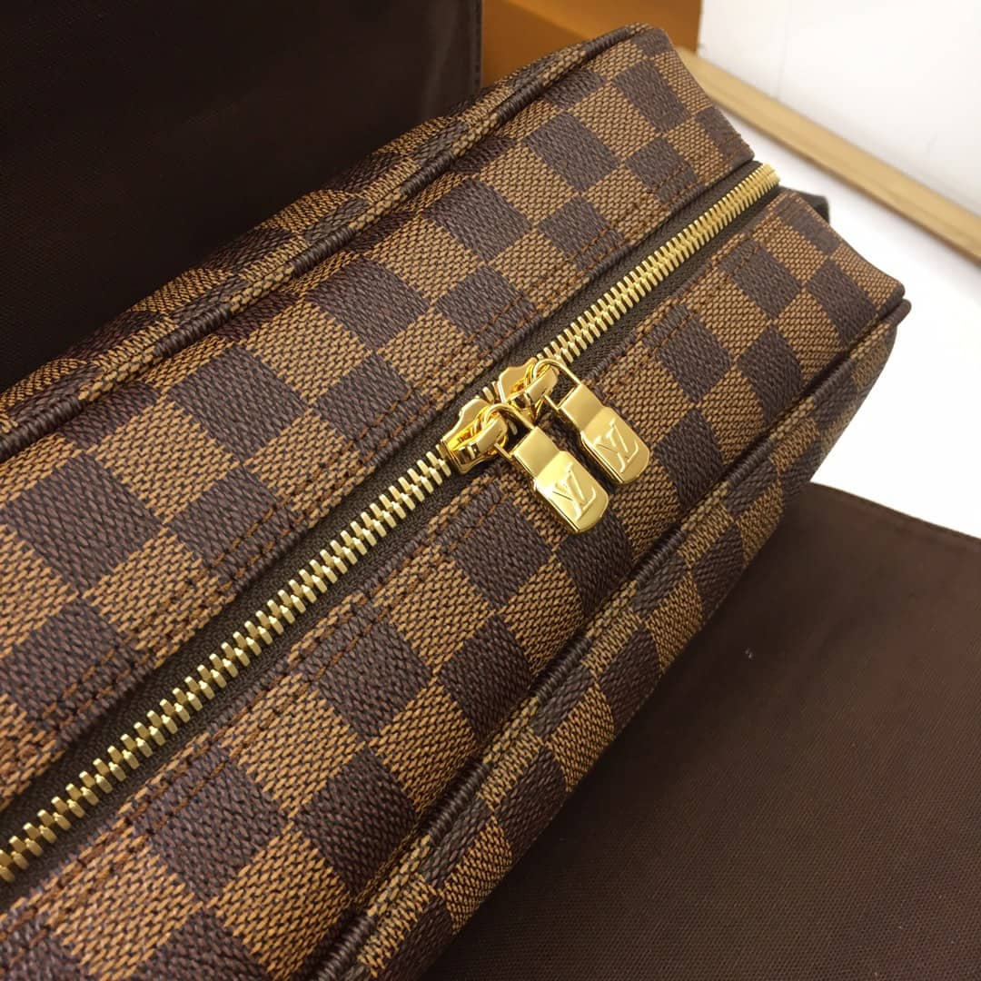 L0vis Vvtt0n Naviglio Leather Shoulder Bag Replica N45255