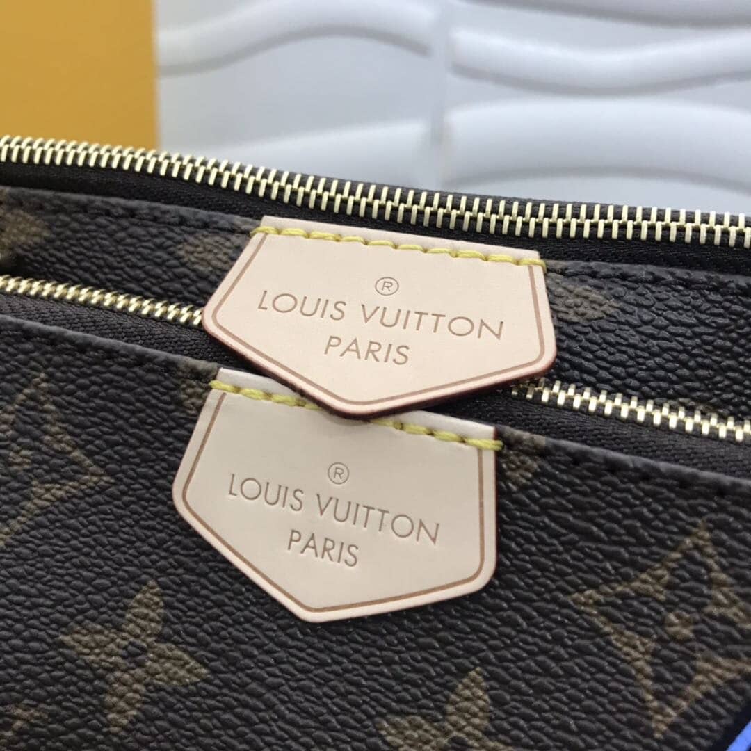 L0vis Vvtt0n Monogram Canvas Multi Pochette Replica Green M44823